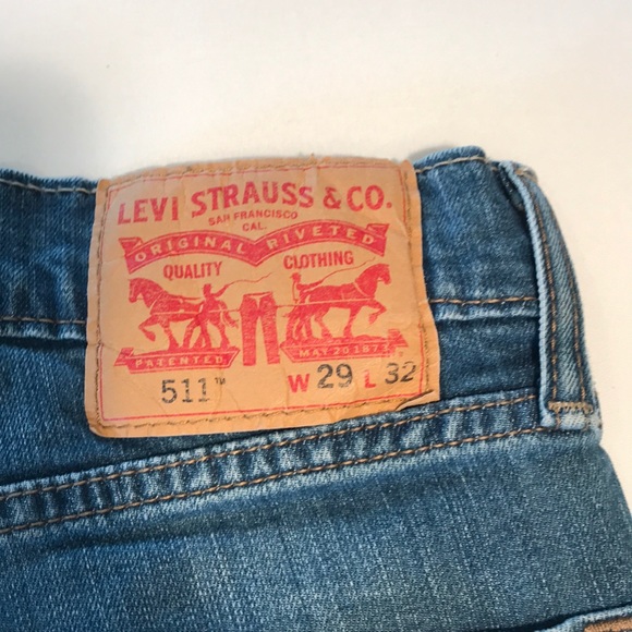 Levi’s 511 Red Tab Straight Leg Jeans - Picture 3 of 4